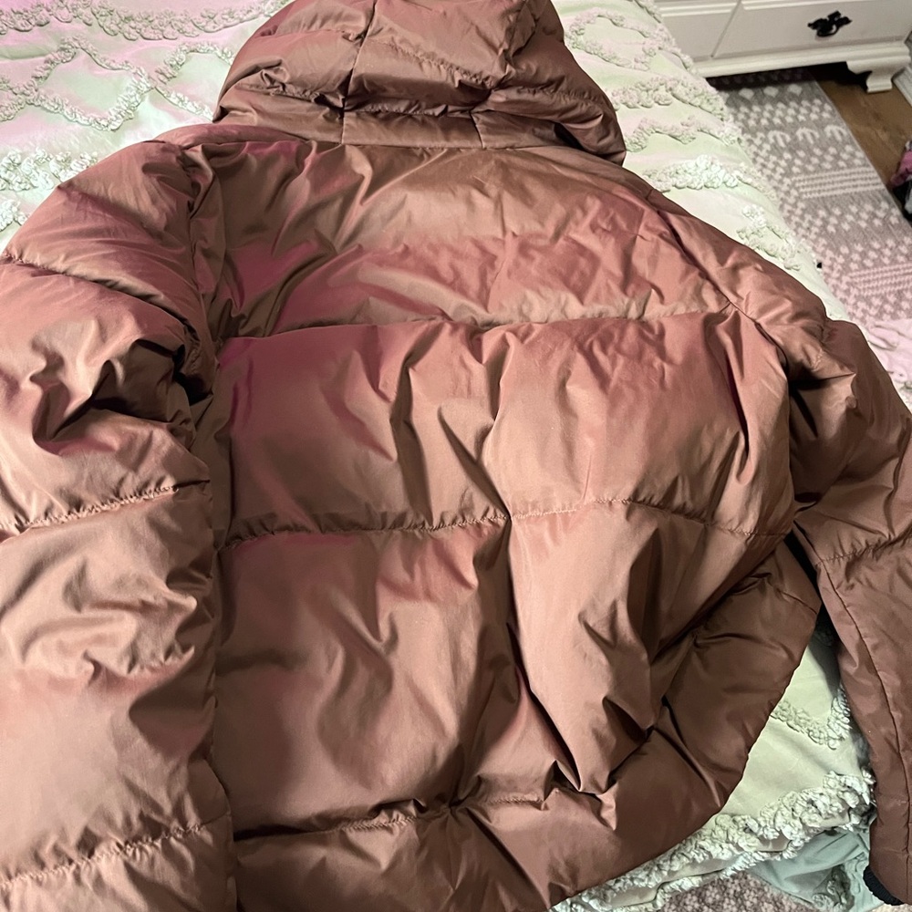 Brown Puffer Jacket - Picture 3 of 3
